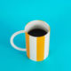 Mug jaune oranger