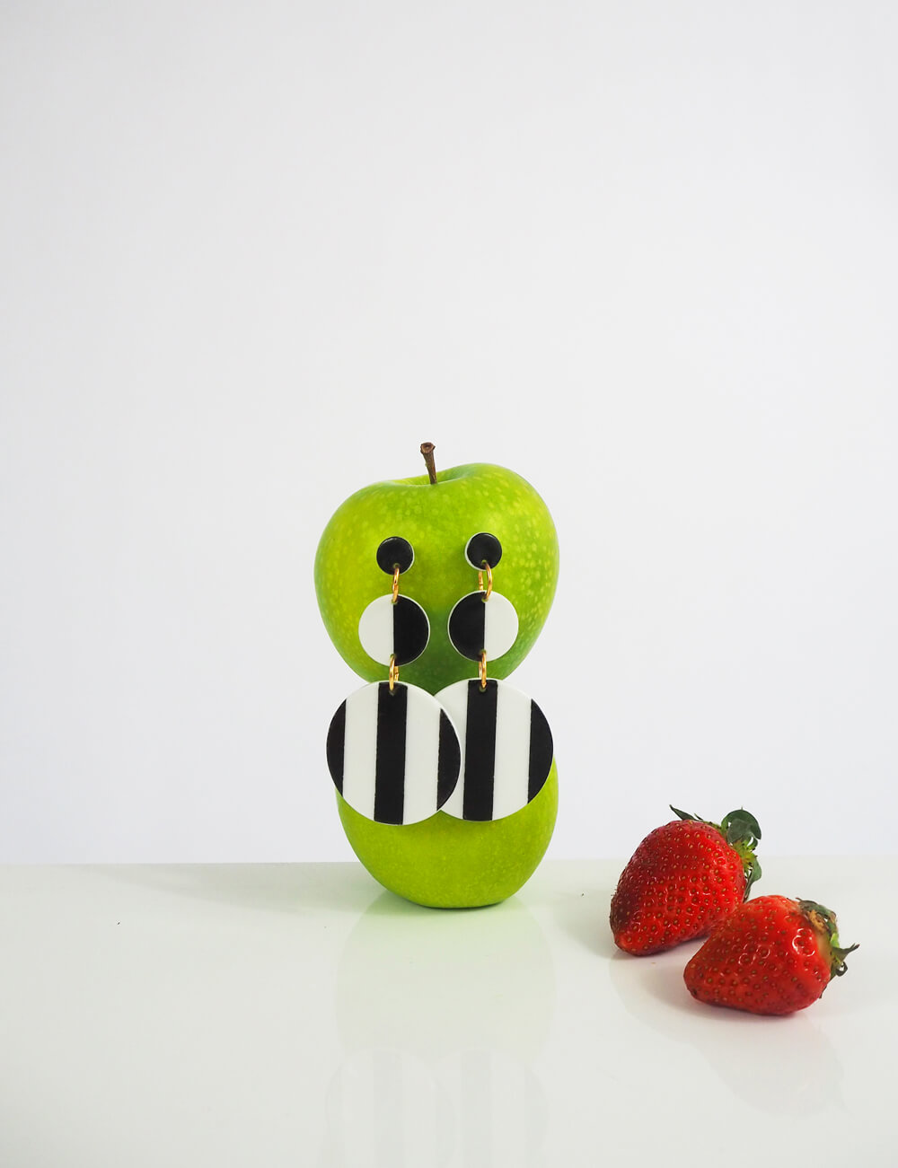 Boucles d'oreilles new delhi noir