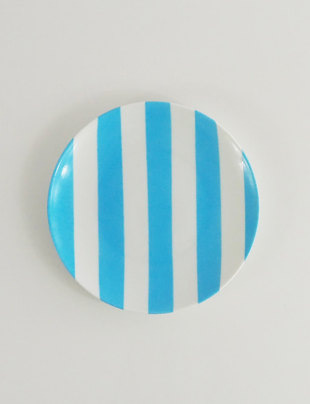 Assiette dessert bleu ciel