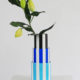 Vases trio noir bleu azur bleu ciel