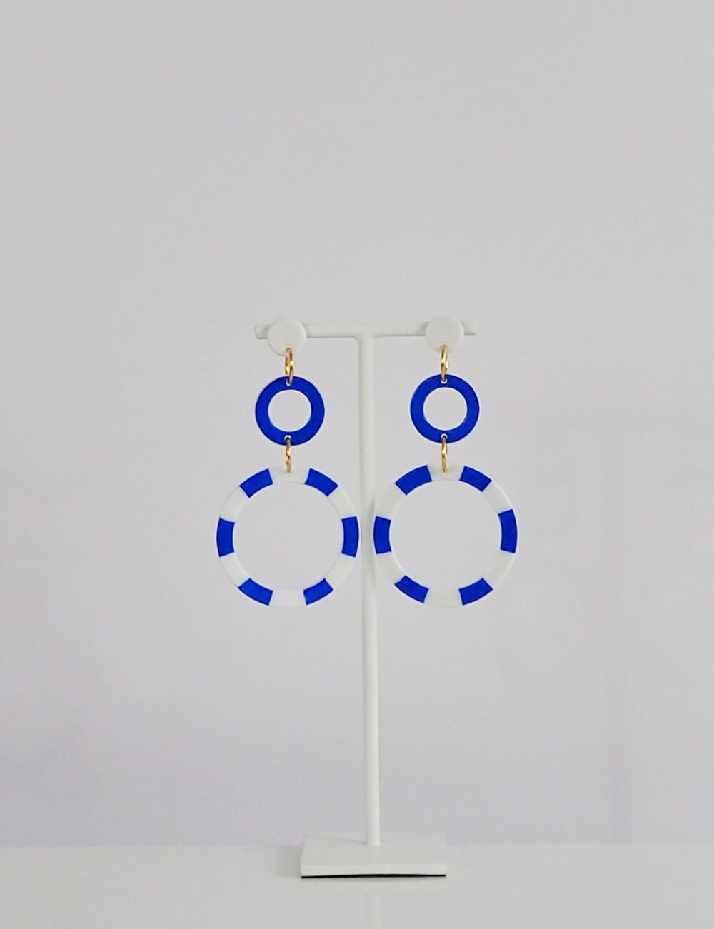 Deux anneaux bleu azur