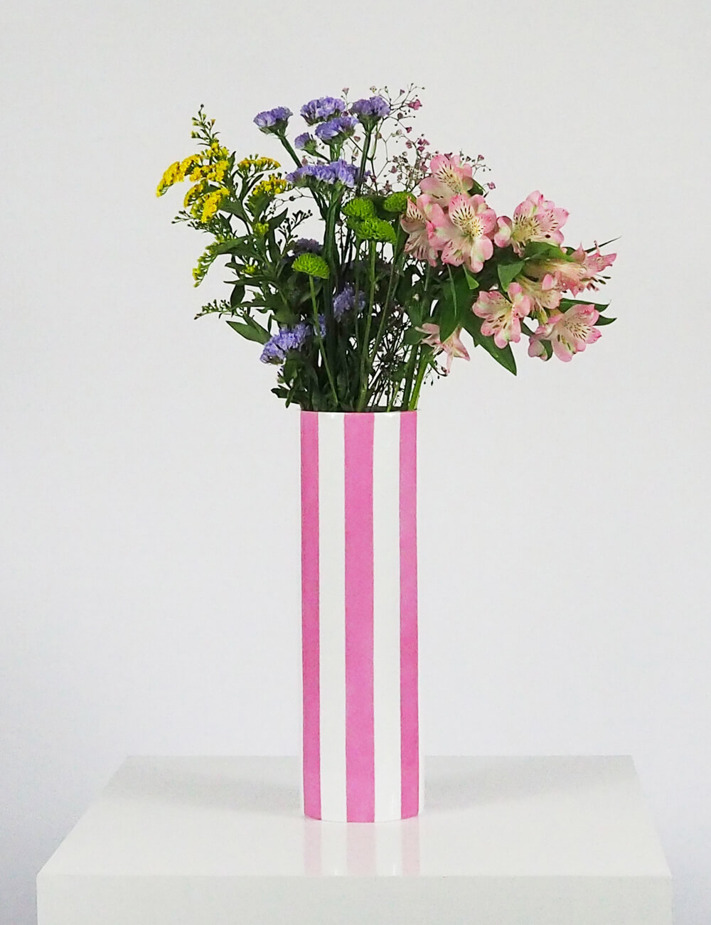 Vase rose porcelaine limoges