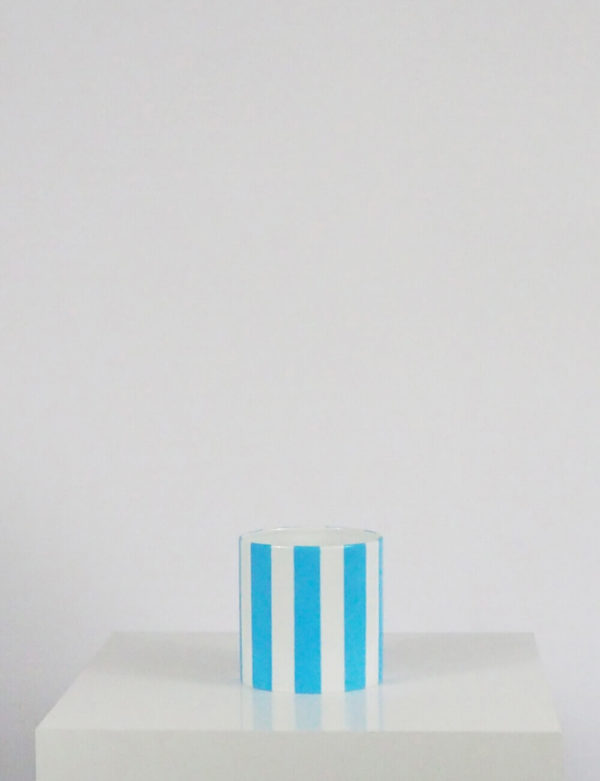 Vase bleu clair porcelaine limoges