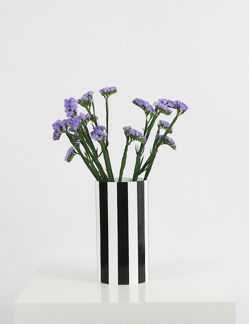 Vase noir porcelaine limoges