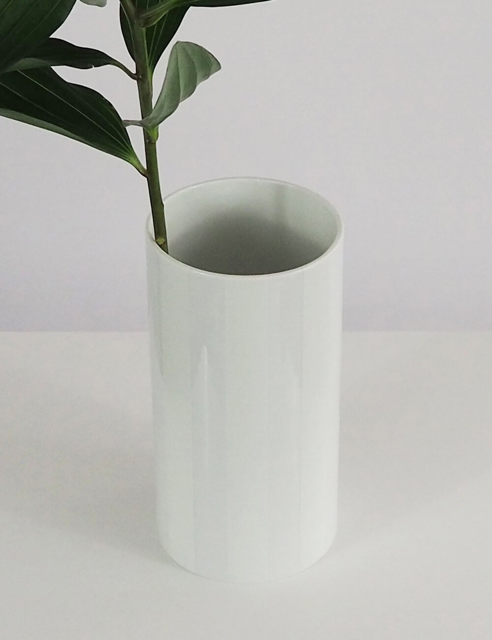 Vase blanc porcelaine limoges