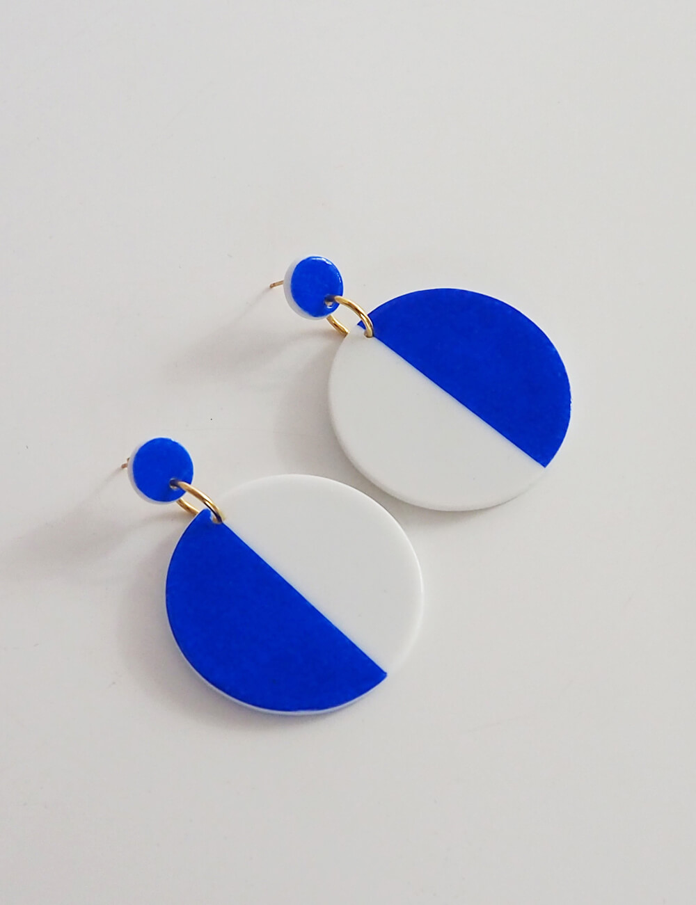 Petites plaques bleu azur