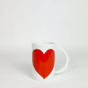 Big red hearts MUG