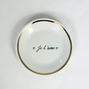 ASSIETTE MINI Je t'aime
